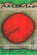 Etichetta Vino Mercurio anno 2011